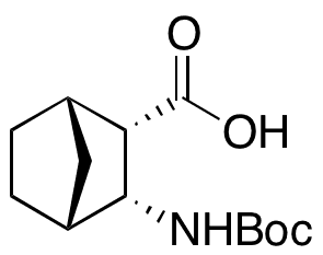 (1S,2S,3R,4R)-rel-3-((tert-Butoxycarbonyl)amino)bicyclo[2.2.1]heptane-2-carboxylic Acid - Chemical structure and product image