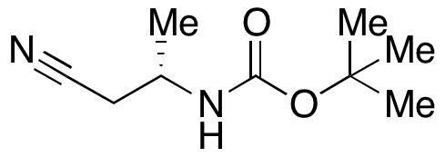 (S)-tert-Butyl (1-Cyanopropan-2-yl)carbamate - Chemical structure and product image