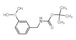 3-(N-Boc-aminomethyl)phenylboronic acid - Chemical structure and product image