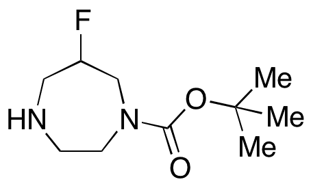 tert-Butyl 6-Fluoro-1,4-diazepane-1-carboxylate - Chemical structure and product image