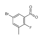 5-Bromo-2-fluoro-3-nitrotoluene - Chemical structure and product image