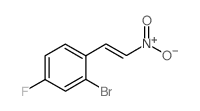 2-Bromo-4-fluoro-1-((e)-2-nitrovinyl)benzene - Chemical structure and product image