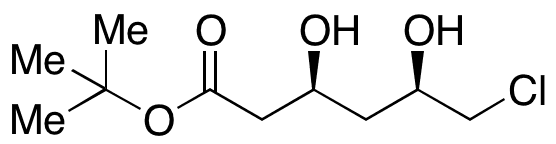 tert-Butyl (3S,4R)-6-Chloro-3,5-dihydroxyhexanoate - Chemical structure and product image