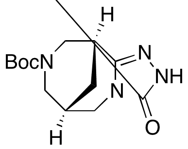 (6R,10R)-tert-Butyl 3-Oxo-2,3,6,7,9,10-hexahydro-6,10-methano[1,2,4]triazolo[4,3-a][1,5]diazocine-8(5H)-carboxylate - Chemical structure and product image