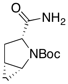 tert-Butyl (1R,3R,5R)-3-Carbamoyl-2-azabicyclo[3.1.0]hexane-2-carboxylate - Chemical structure and product image