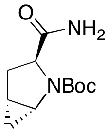tert-Butyl (1R,3S,5R)-3-Carbamoyl-2-azabicyclo[3.1.0]hexane-2-carboxylate - Chemical structure and product image