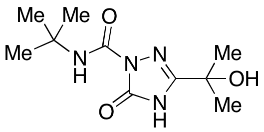 N-tert-Butyl-3-(2-hydroxypropan-2-yl)-5-oxo-4,5-dihydro-1H-1,2,4-triazole-1-carboxamide - Chemical structure and product image