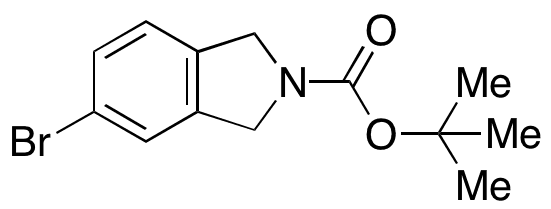 tert-Butyl 5-Bromoisoindoline-2-carboxylate - Chemical structure and product image