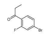 1-(4-Bromo-2-fluorophenyl)propan-1-one - Chemical structure and product image