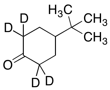 4-t-Butylcyclohexanone-2,2,6,6-d4 - Chemical structure and product image
