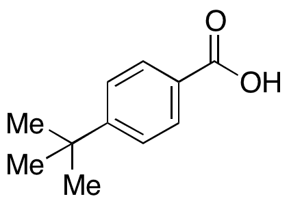 4-â€‹tert-â€‹Butylbenzoic Acid - Chemical structure and product image