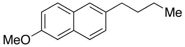 2-Butyl-6-methoxynaphthalene - Chemical structure and product image