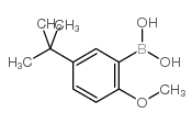 5-t-Butyl-2-methoxyphenylboronic acid - Chemical structure and product image