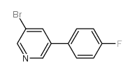 3-Bromo-5-(4-fluorophenyl)pyridine - Chemical structure and product image