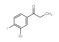 3-Bromo-4-fluoropropiophenone - Chemical structure and product image