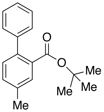 tert-Butyl 4-Methyl-2-biphenylcarboxylate - Chemical structure and product image