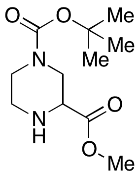 1-tert-Butyl 3-Methyl Piperazine-1,3-dicarboxylate - Chemical structure and product image