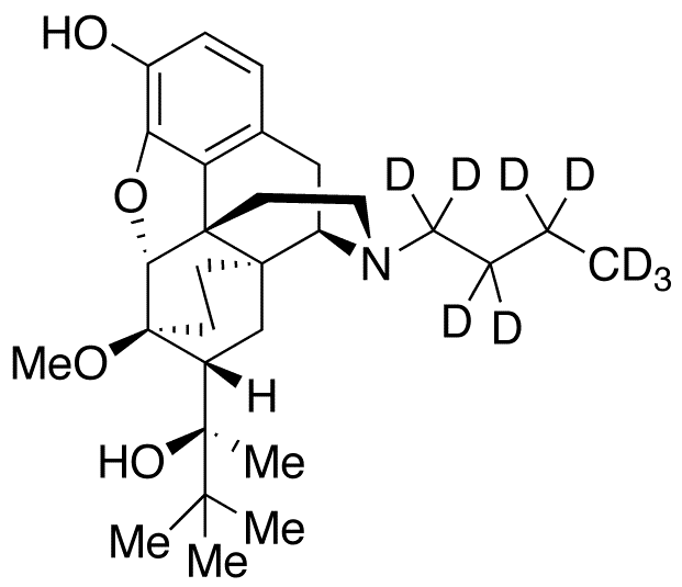 N-(3-N-Butyl)norbuprenorphine-d9 - Chemical structure and product image