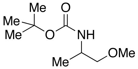 N-tert-Butyloxycarbonyl DL-Alaninol Methyl Ether - Chemical structure and product image