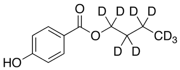 Butyl-d9 Paraben - Chemical structure and product image
