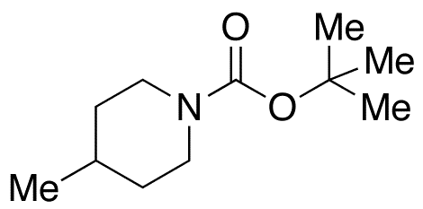 N-tert-Butyloxycarbonyl-4-methyl-2-piperidine - Chemical structure and product image