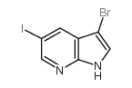 3-Bromo-5-iodo-1h-pyrrolo[2,3-b]pyridine - Chemical structure and product image