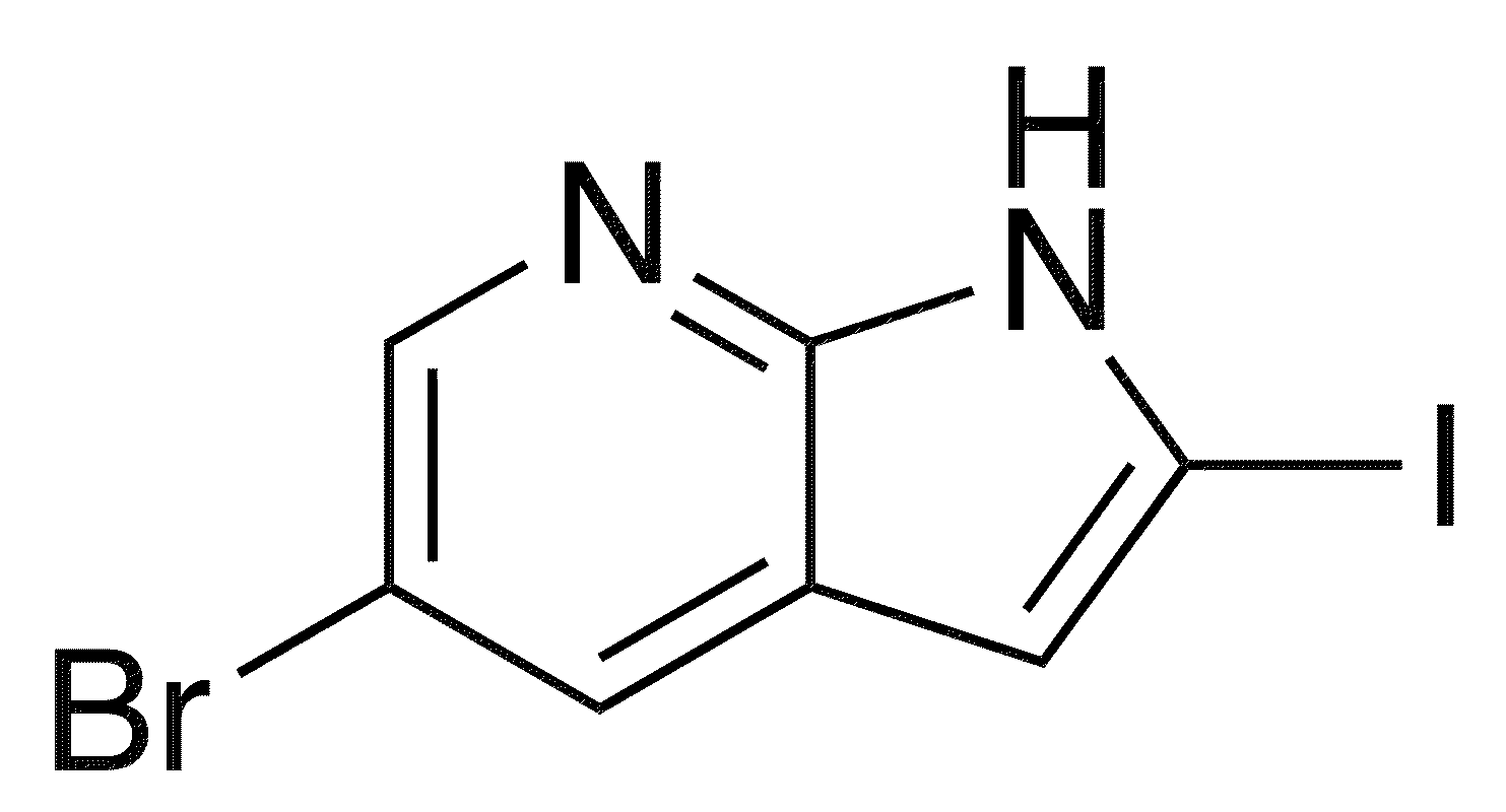 5-Bromo-2-iodo-1h-pyrrolo[2,3-b]pyridine - Chemical structure and product image