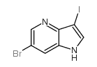 6-Bromo-3-iodo-1h-pyrrolo[3,2-b]pyridine - Chemical structure and product image