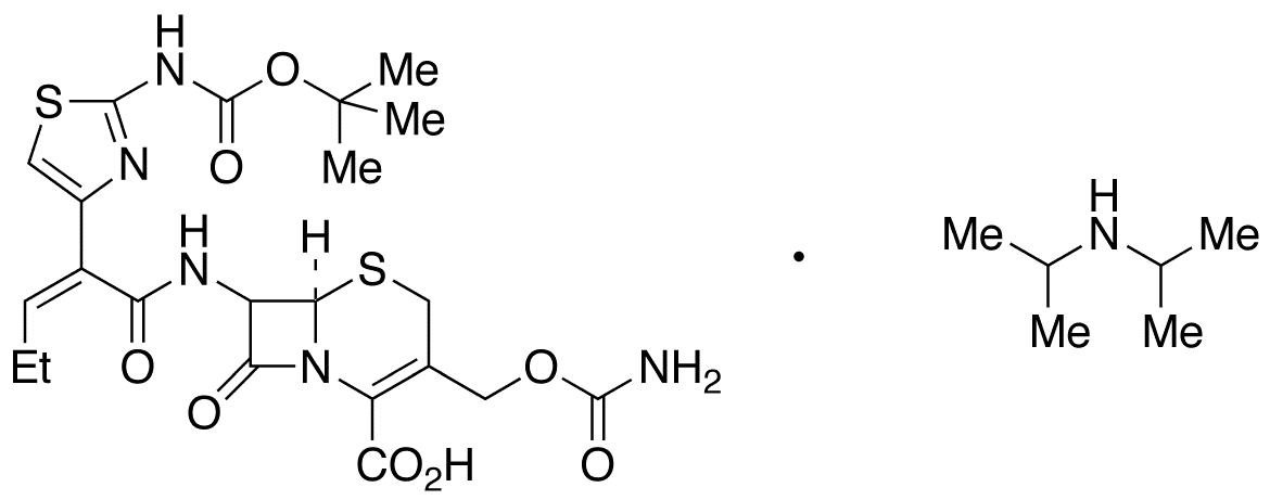 N-Boc Cefcapene N,N-Diisopropylamine - Chemical structure and product image