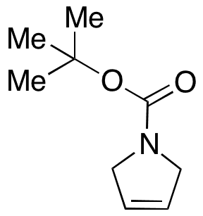 tert-Butyl-3-pyrroline-1-carboxylate - Chemical structure and product image