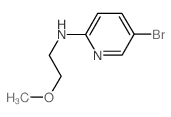 5-Bromo-N-(2-methoxyethyl)pyridin-2-amine - Chemical structure and product image