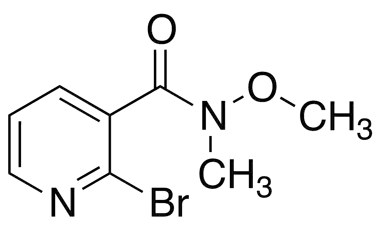 2-Bromo-N-methoxy-N-methylpyridine-3-carboxamide - Chemical structure and product image