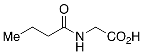 Butyrylglycine - Chemical structure and product image