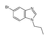 5-Bromo-1-propyl-benzoimidazole - Chemical structure and product image