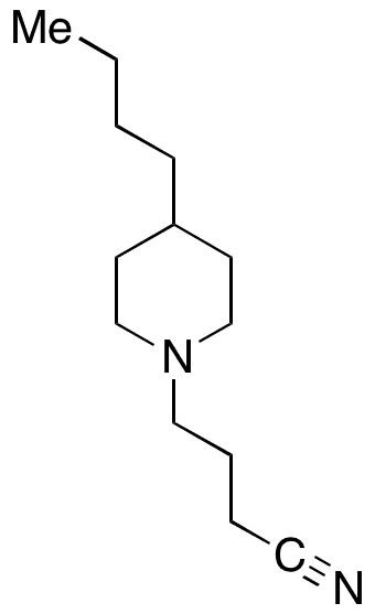 4-(4-n-Butylpiperidin-1-yl)butanenitrile - Chemical structure and product image