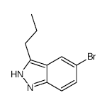 5-Bromo-3-propyl-1H-indazole - Chemical structure and product image