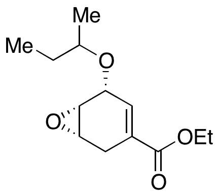 (1S,5R,6S)-5-sec-Butyloxy-7-oxabicyclo[4.1.0]hept-3-ene-3-carboxylic Acid Ethyl Ester (Mixture of Diastereomers) - Chemical structure and product image