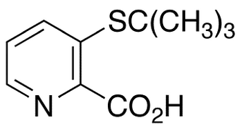 3-tert-Butylthio-2-carboxypyridine - Chemical structure and product image
