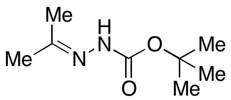 tert-Butyl 2-(Propan-2-ylidene)hydrazinecarboxylate - Chemical structure and product image