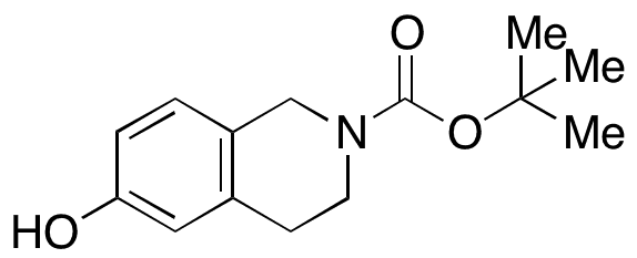 tert-Butyl 6-hydroxy-3,4-dihydroisoquinoline-2(1H)-carboxylate - Chemical structure and product image