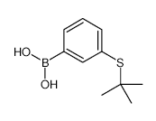 3-(t-Butylthio)phenylboronic acid - Chemical structure and product image