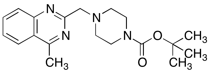 (R)-tert-Butyl (1-((4-Methylquinazolin-2-yl)methyl)piperidin-3-yl)carbamate - Chemical structure and product image