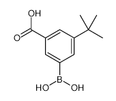 3-t-Butyl-5-carboxyphenylboronic acid - Chemical structure and product image