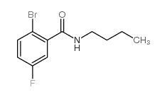 N-Butyl 2-bromo-5-fluorobenzamide - Chemical structure and product image