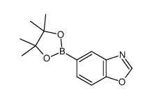 Benzooxazole-5-boronic acid pinacol ester - Chemical structure and product image