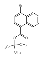 t-Butyl 4-bromo-1-naphthoate - Chemical structure and product image