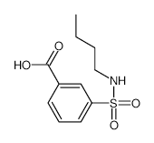 3-(Butylsulfamoyl)benzoic acid - Chemical structure and product image