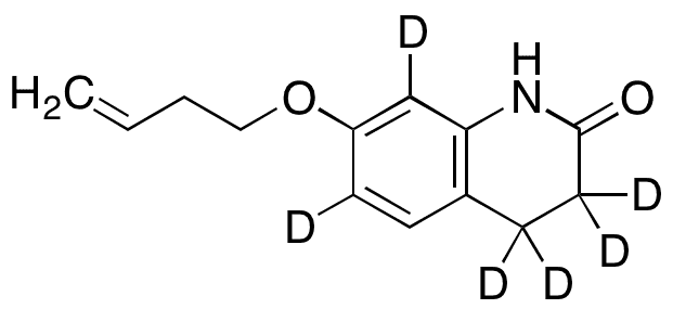 7-(3-Buten-1-yloxy)-3,4-dihydro-2(1H)-quinolinone-d6 - Chemical structure and product image