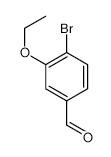 4-Bromo-3-ethoxybenzaldehyde - Chemical structure and product image