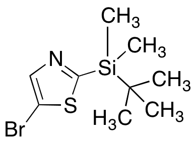5-Bromo-2-(tert-butyldimethylsilyl)thiazole - Chemical structure and product image